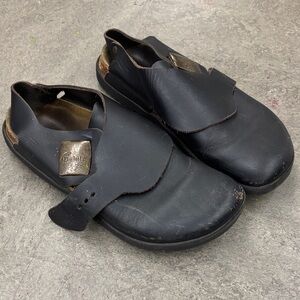 Betula Black Leather Men's Shoes